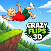 Crazy Flips 3D Game