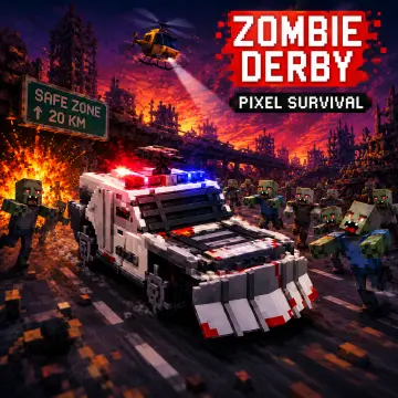 Zombie Derby Pixel Survival